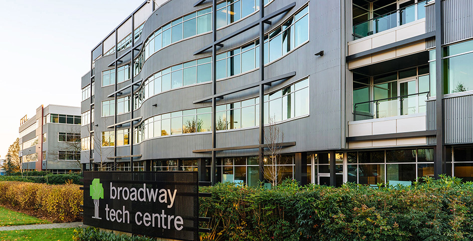 Image of Broadway Tech Centre campus building facade